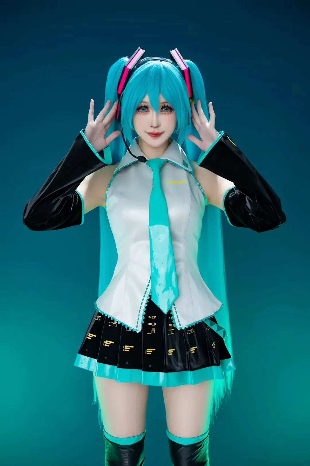 【初音未来cos】初音未来质感写真分享 - 第 1 张