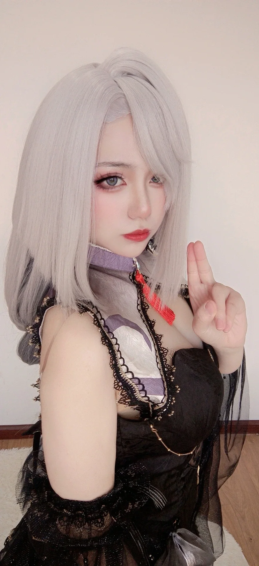 【申鹤cos】原神角色造型与拍摄细节分享 - 第 1 张