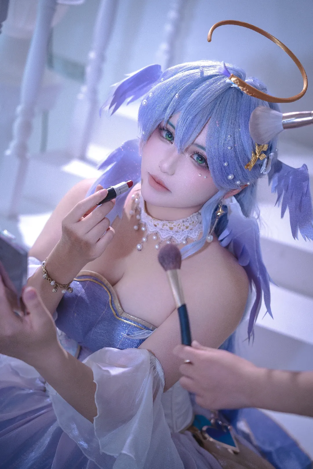 【知更鸟cos】崩坏星穹铁道梦幻妆造细节记录 - 第 1 张