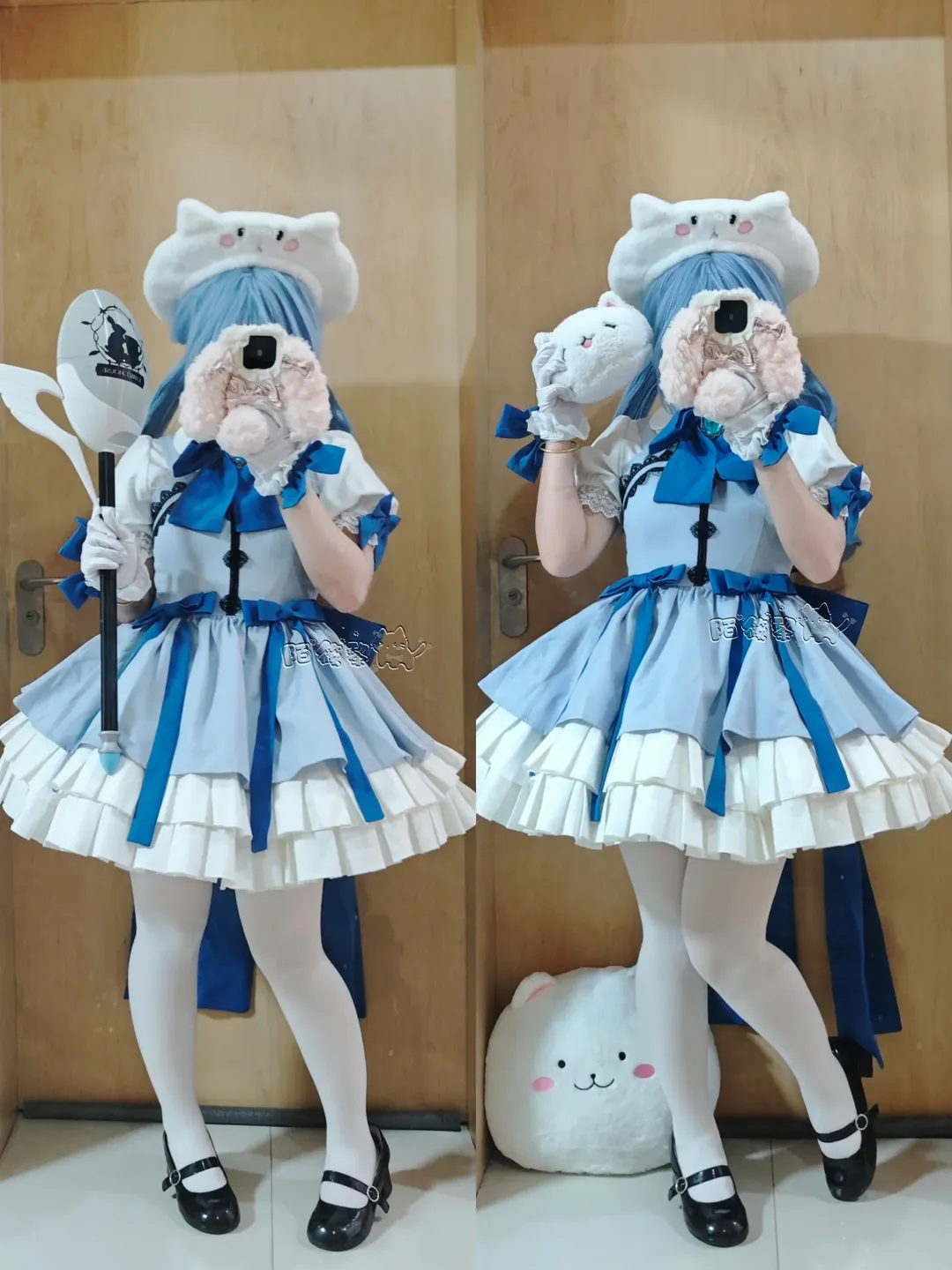 【香风智乃cos】请问您今天要来点兔子吗魔法少女造型 - 第 1 张