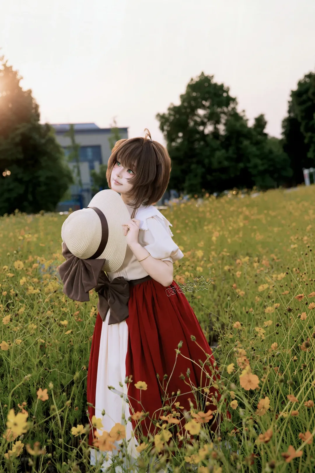 【木之本樱cos】魔卡少女樱 花海里的日常感 - 第 1 张