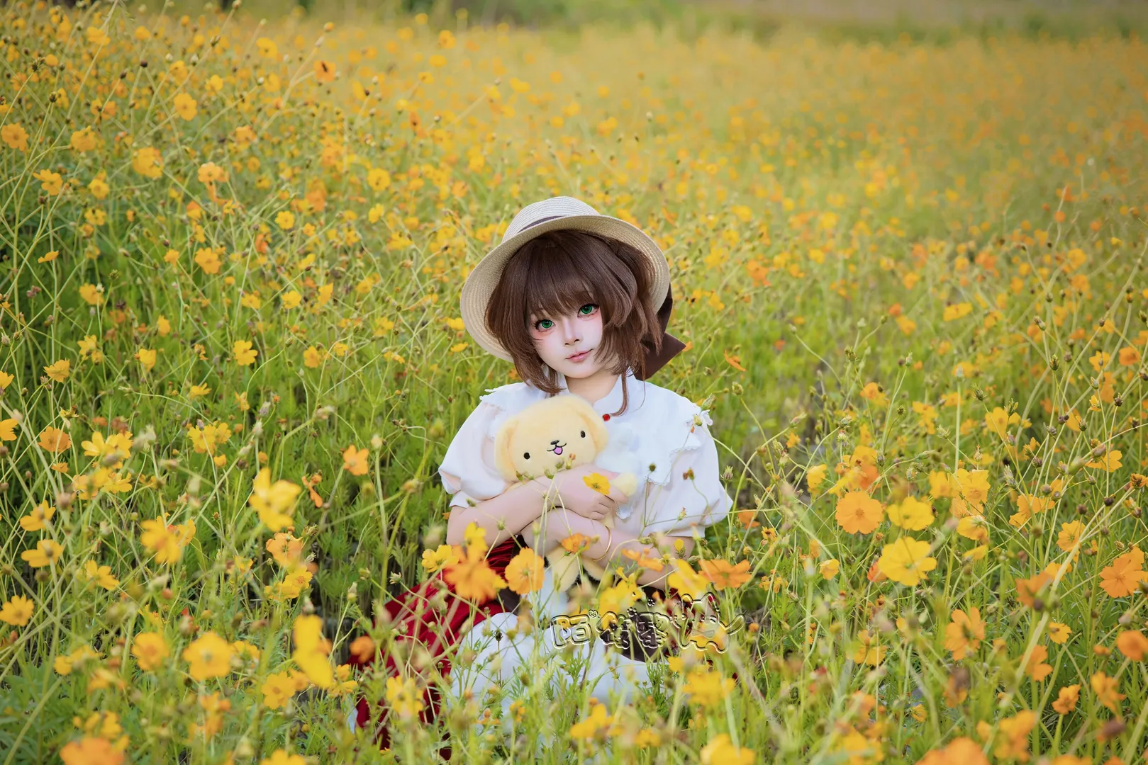 【木之本樱cos】在黄色花海里的春日童话拍摄记录 - 第 1 张
