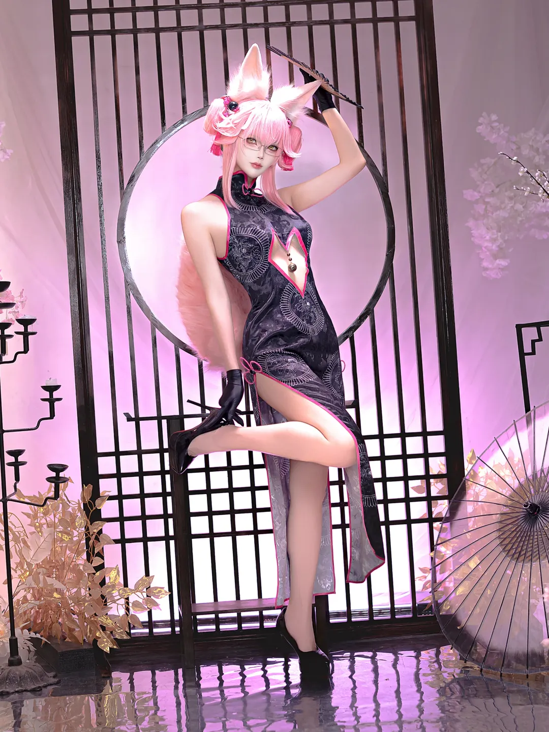 【高揚斯卡婭cos】Fate/Grand Order裡的狐系旗袍造型 - 第 1 張