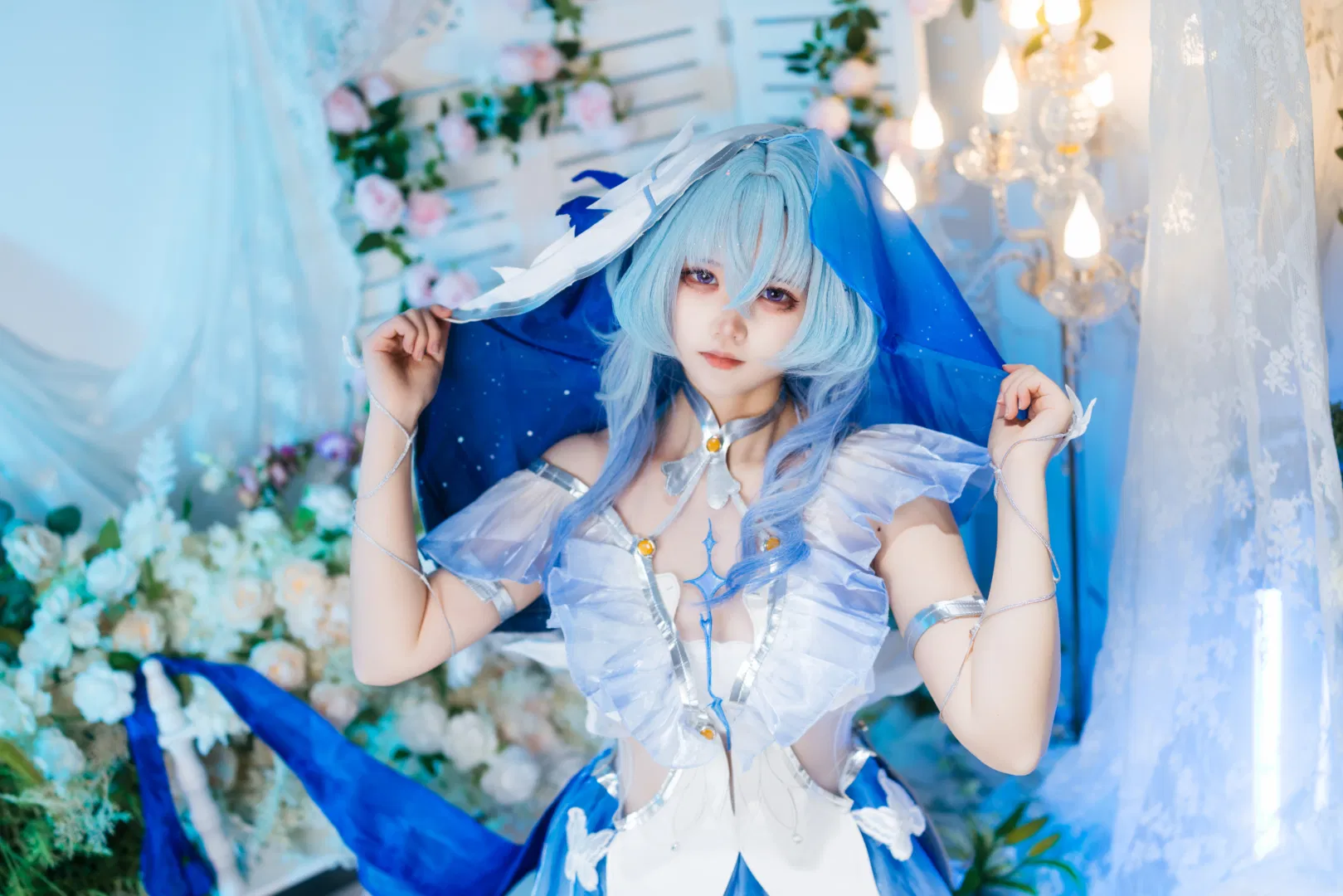 守岸人cos 鳴潮裡的藍色靜謐感 - 第 6 張