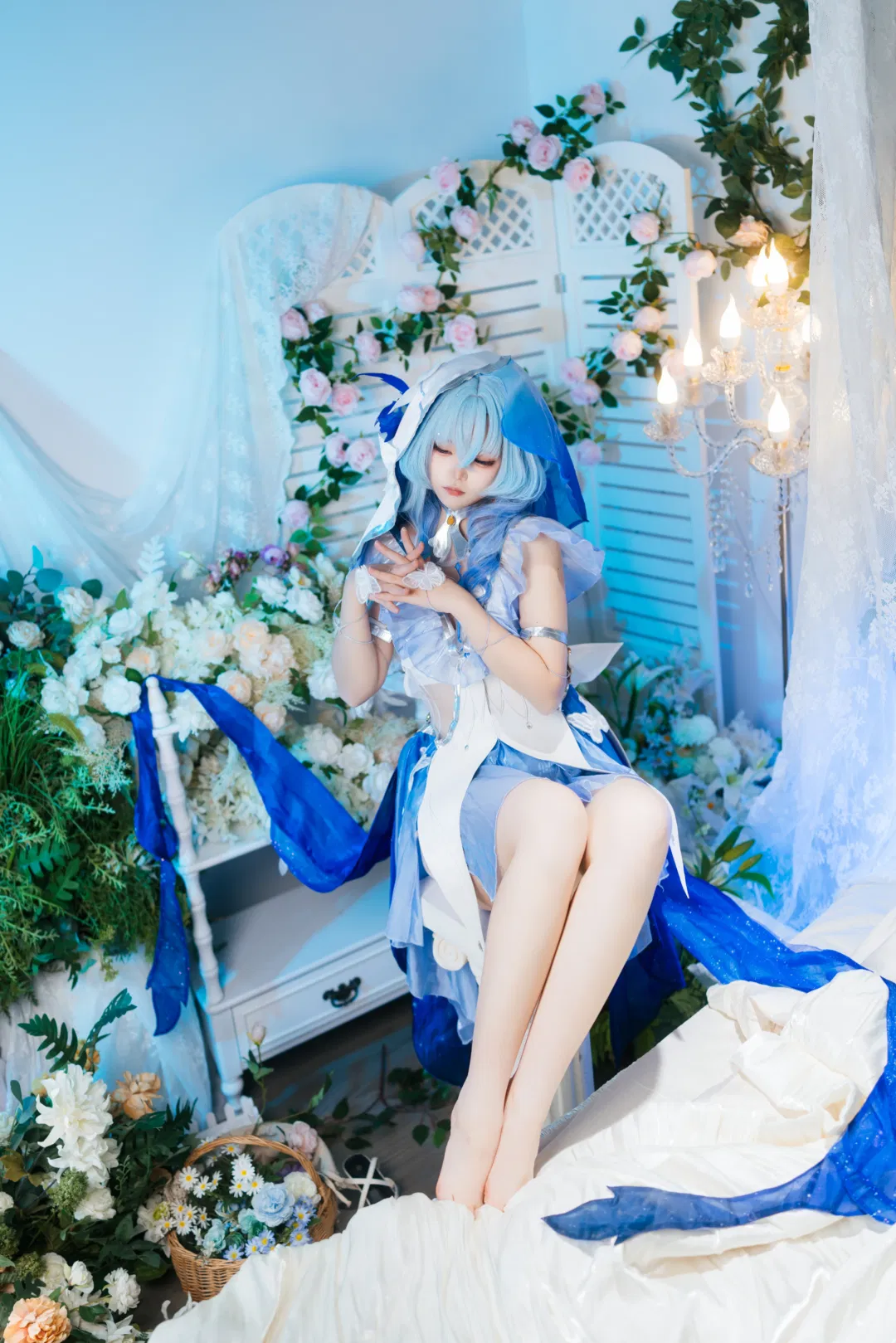 守岸人cos 鳴潮裡的藍色靜謐感 - 第 7 張