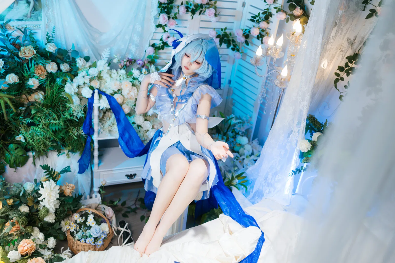 守岸人cos 鳴潮裡的藍色靜謐感 - 第 8 張