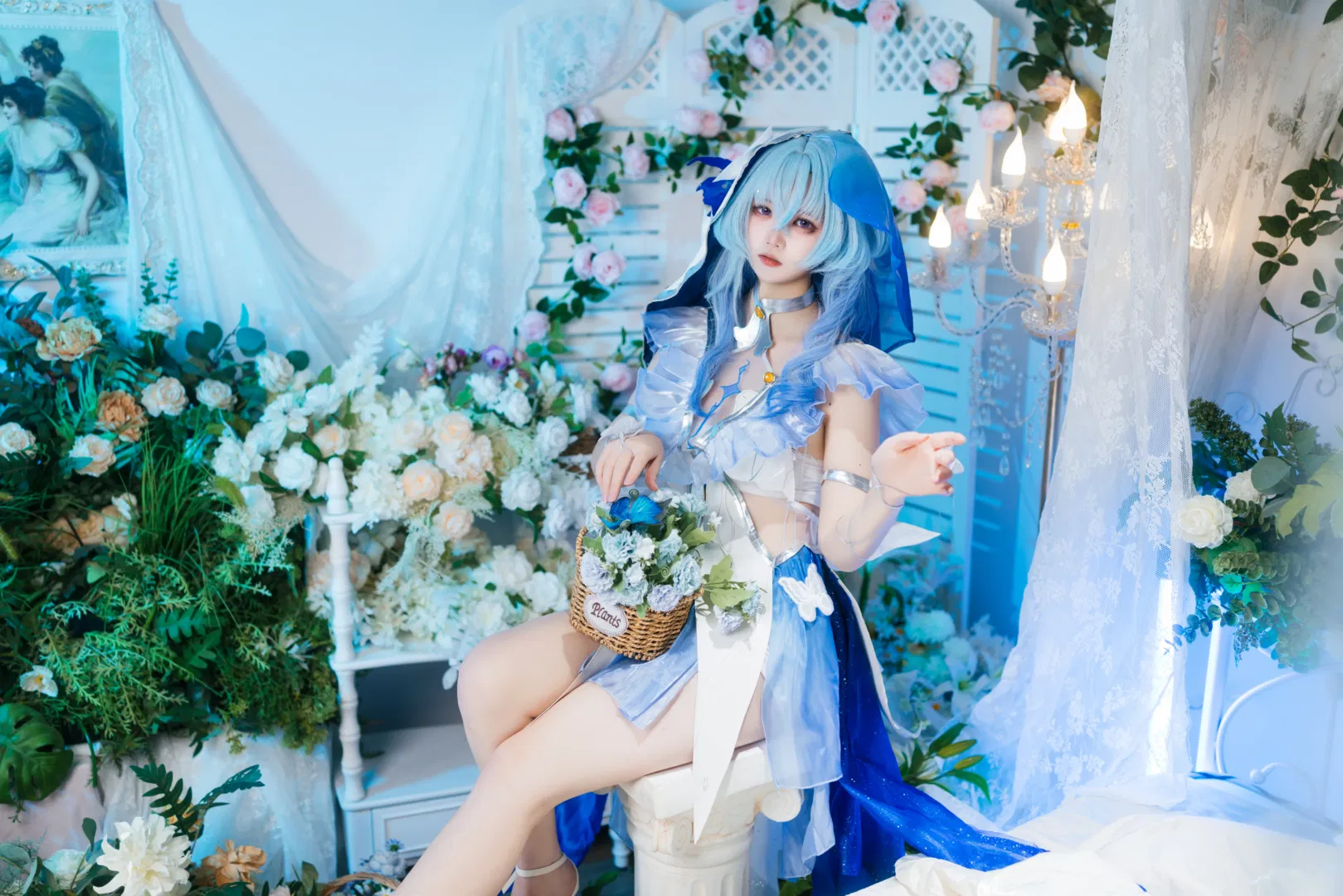 守岸人cos 鳴潮裡的藍色靜謐感 - 第 9 張