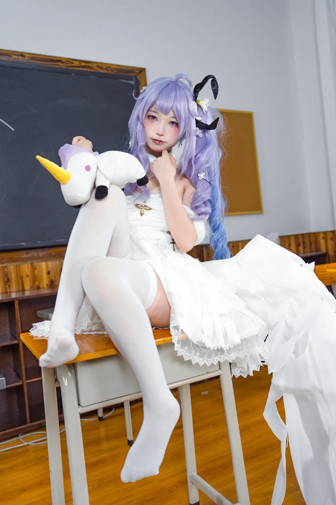 【独角兽cos】碧蓝航线教室里放课后的甜度 - 第 2 张