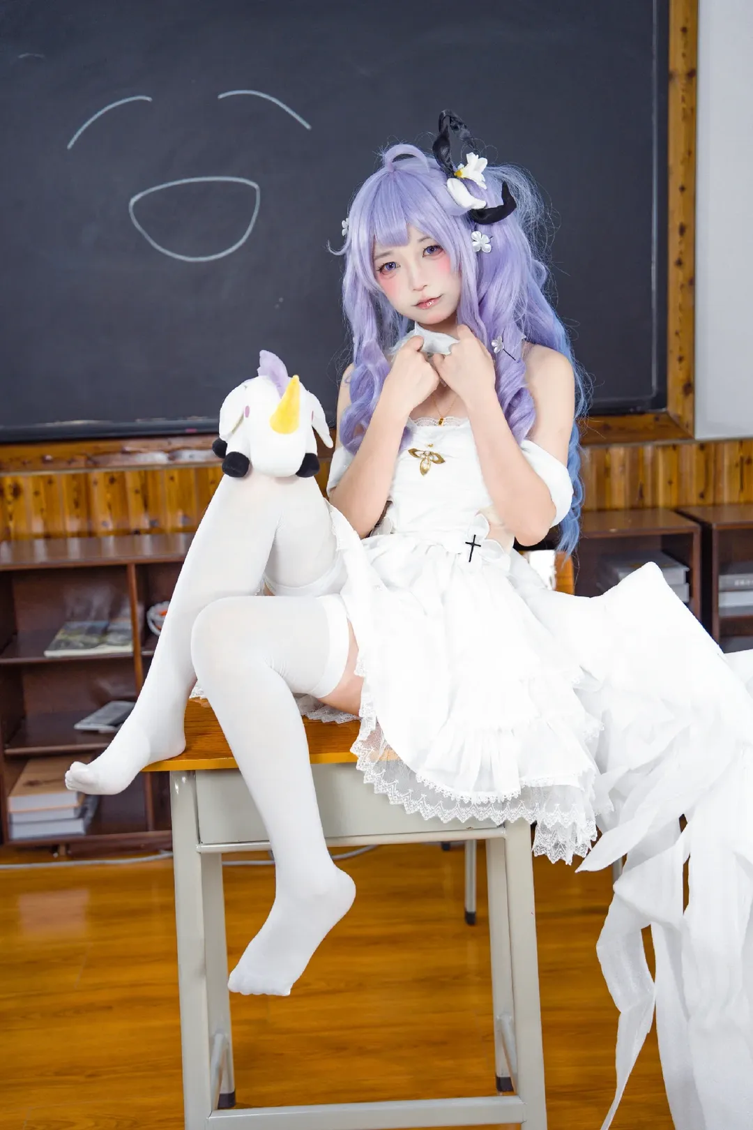 【独角兽cos】碧蓝航线教室里放课后的甜度 - 第 3 张