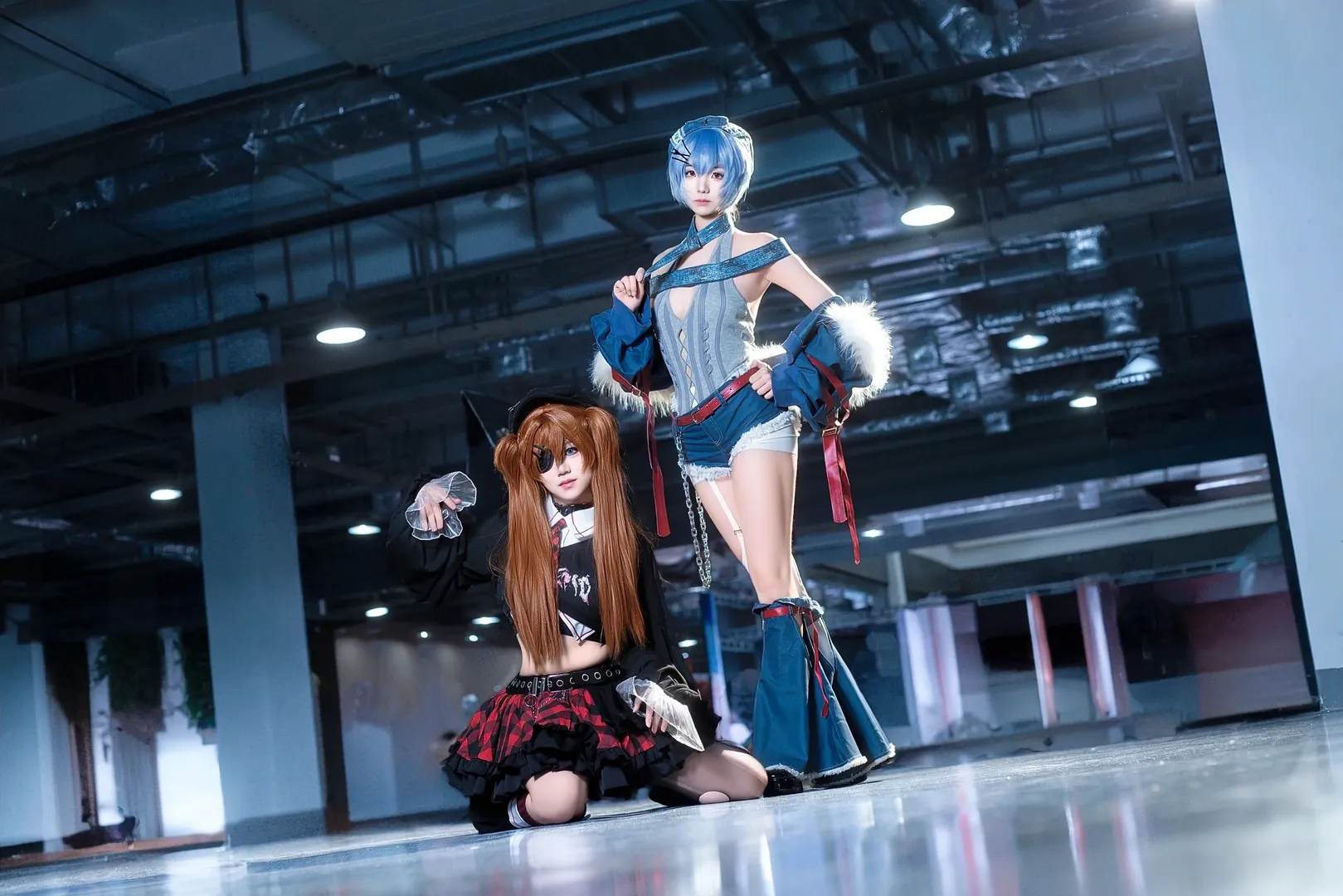 【绫波丽&明日香cos】EVA摇滚乐队风场照 - 第 3 张