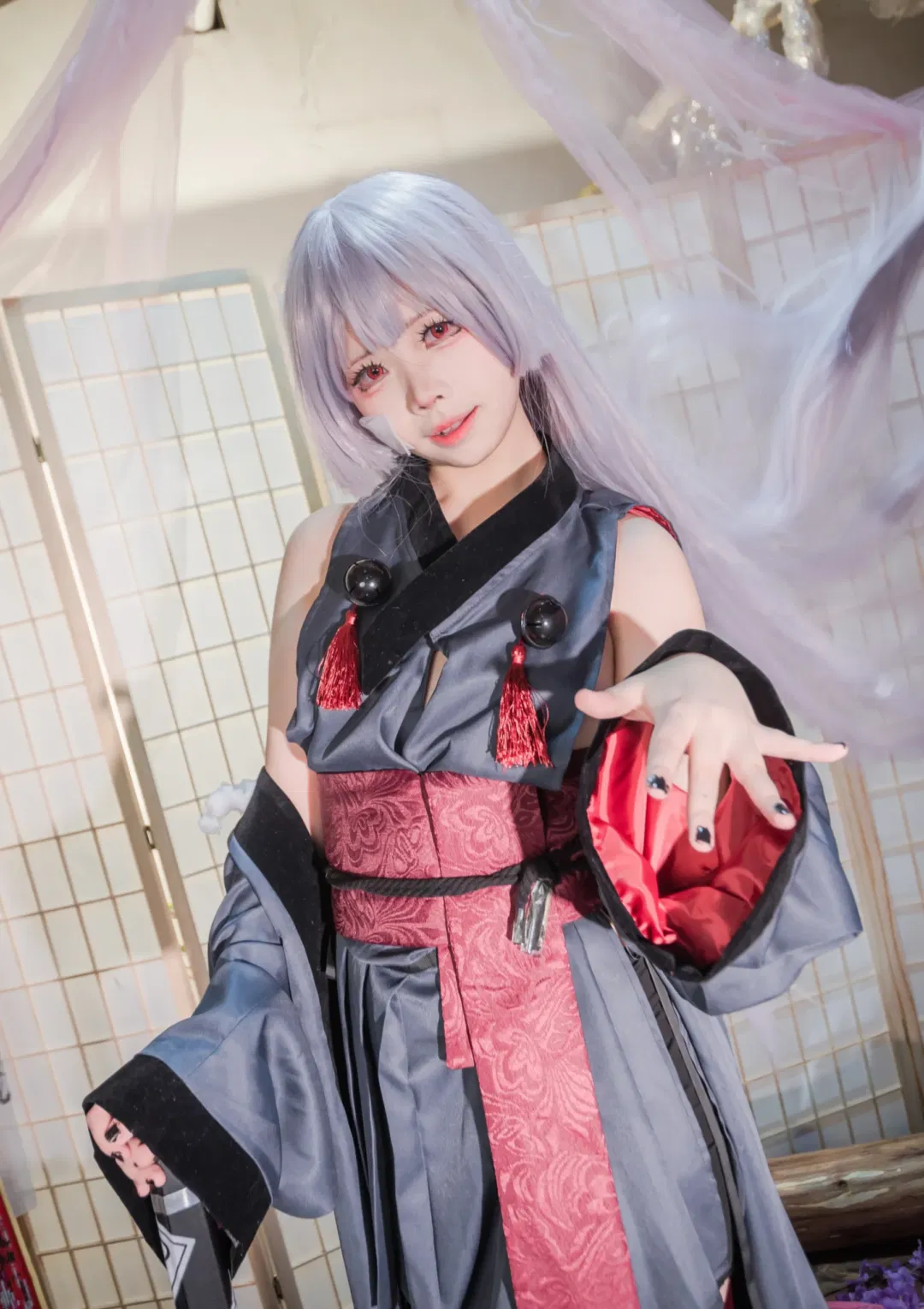 【箭吹棕榈cos】蔚蓝档案花鸟风月部的神秘学生 - 第 5 张