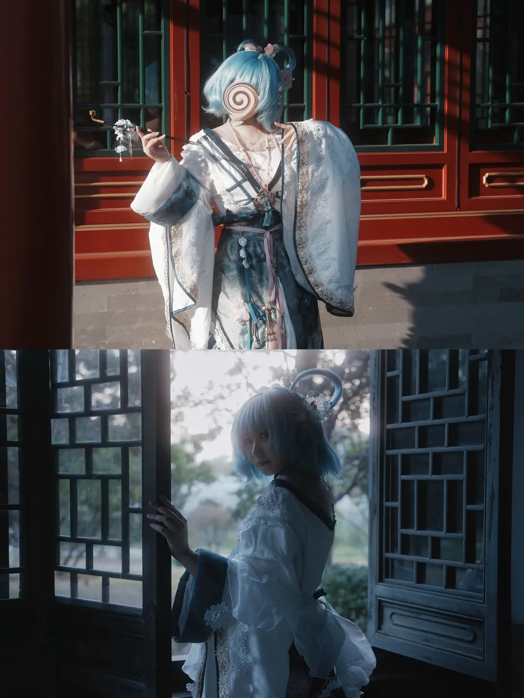 【霍青娥cos】東方Project，紅牆綠瓦間的古風幻夢 - 第 2 張