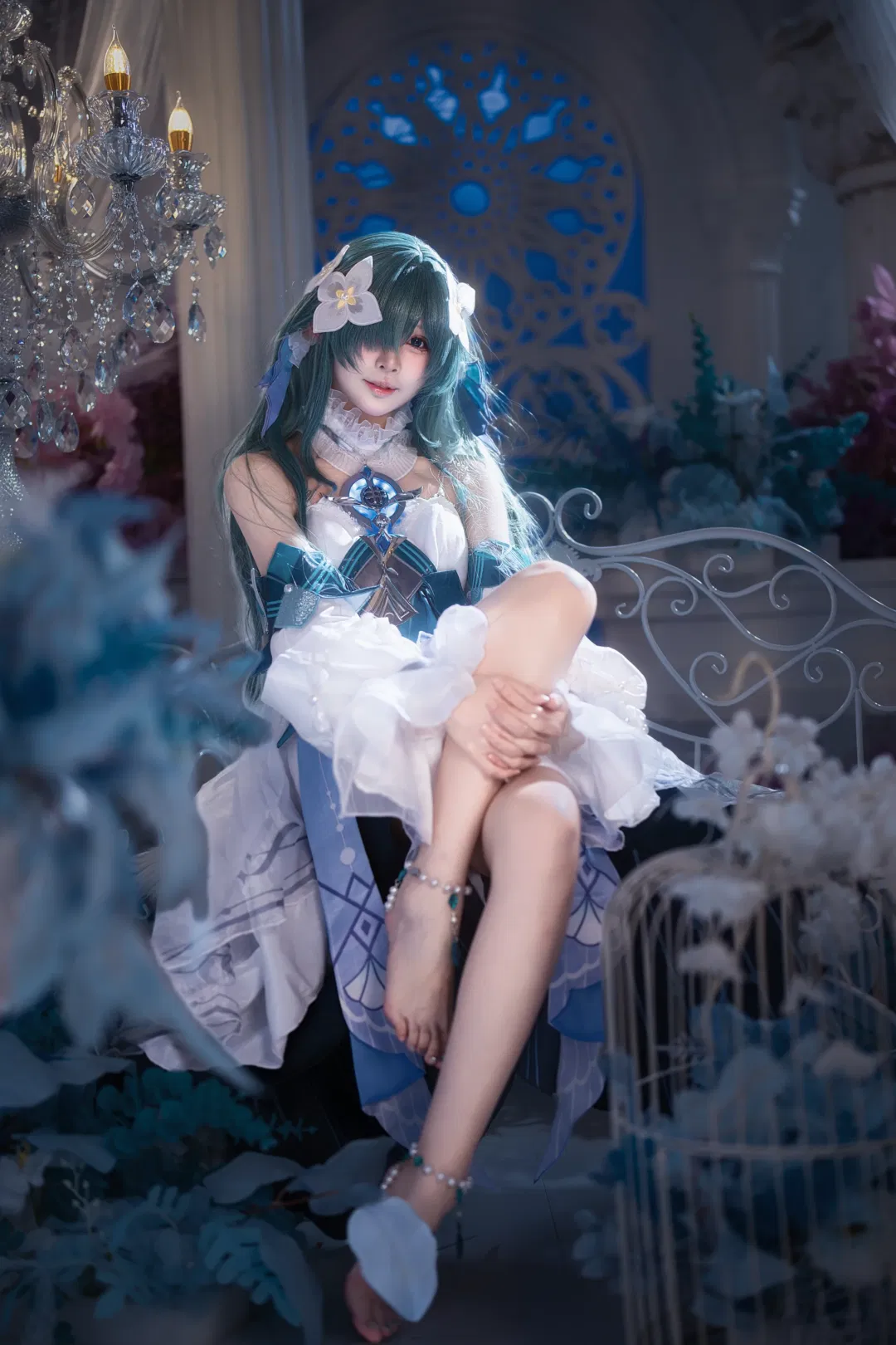 原神沃雅妮莎cos，海底与天空的交界舞台 - 第 3 张