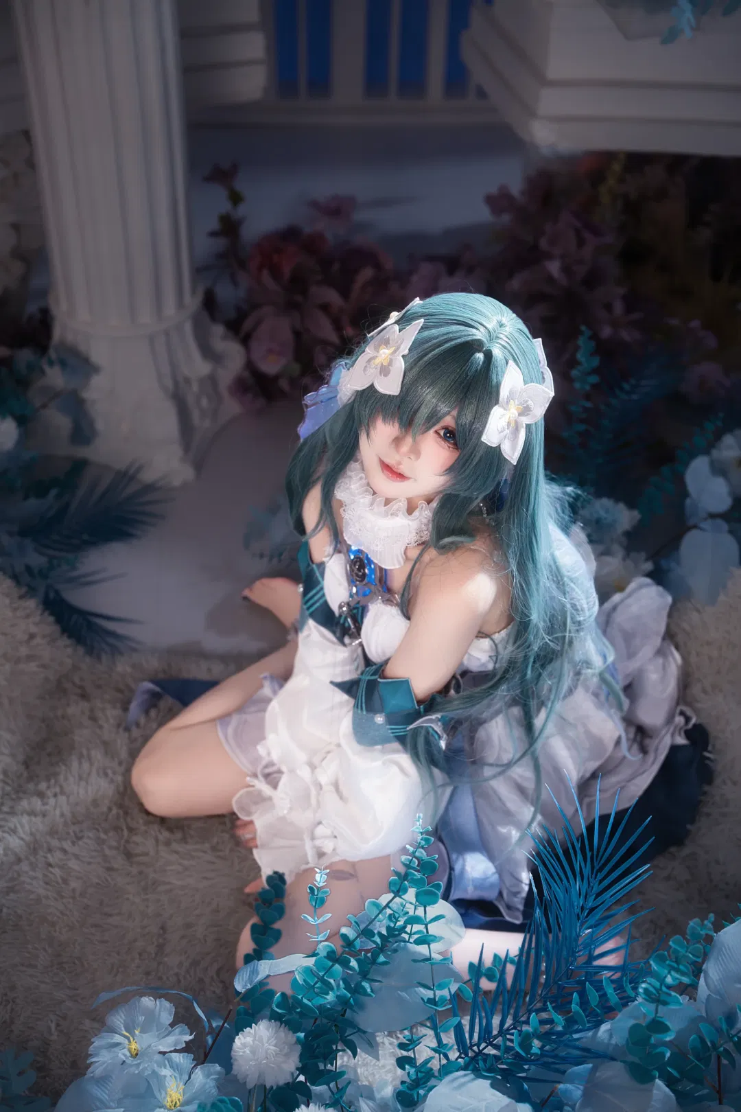 原神沃雅妮莎cos，海底与天空的交界舞台 - 第 5 张