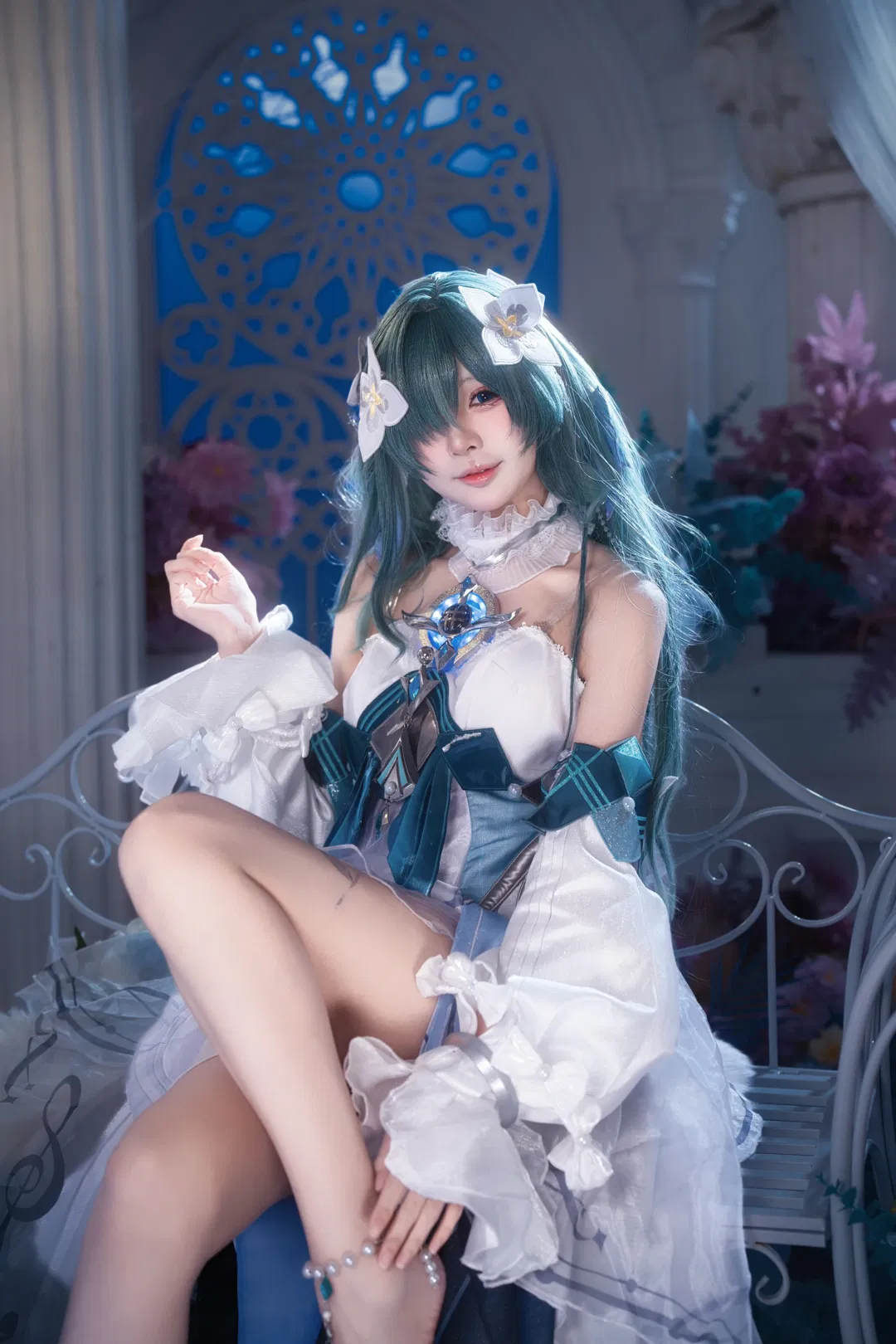 原神沃雅妮莎cos，海底与天空的交界舞台 - 第 7 张