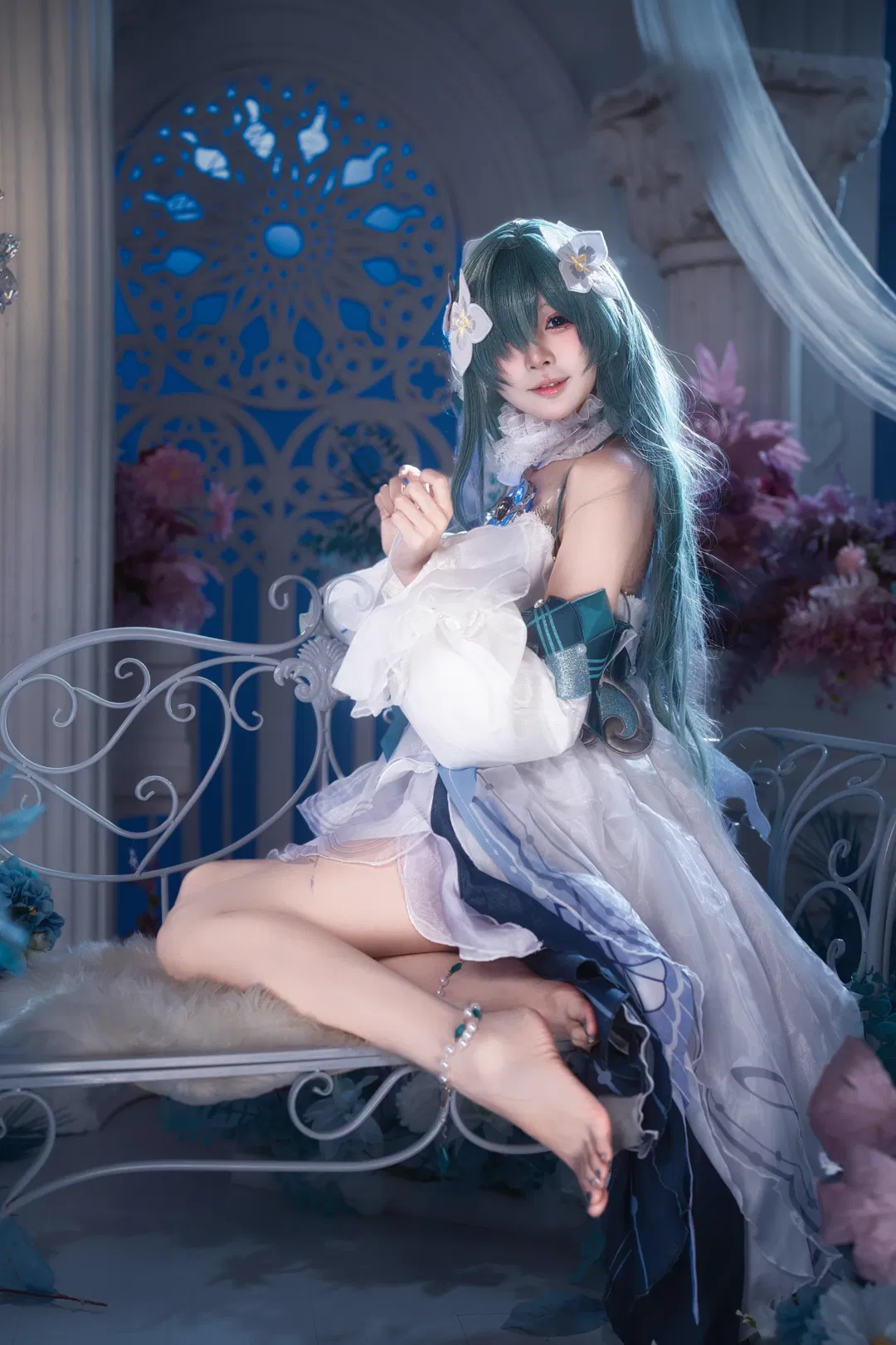 原神沃雅妮莎cos，海底与天空的交界舞台 - 第 9 张
