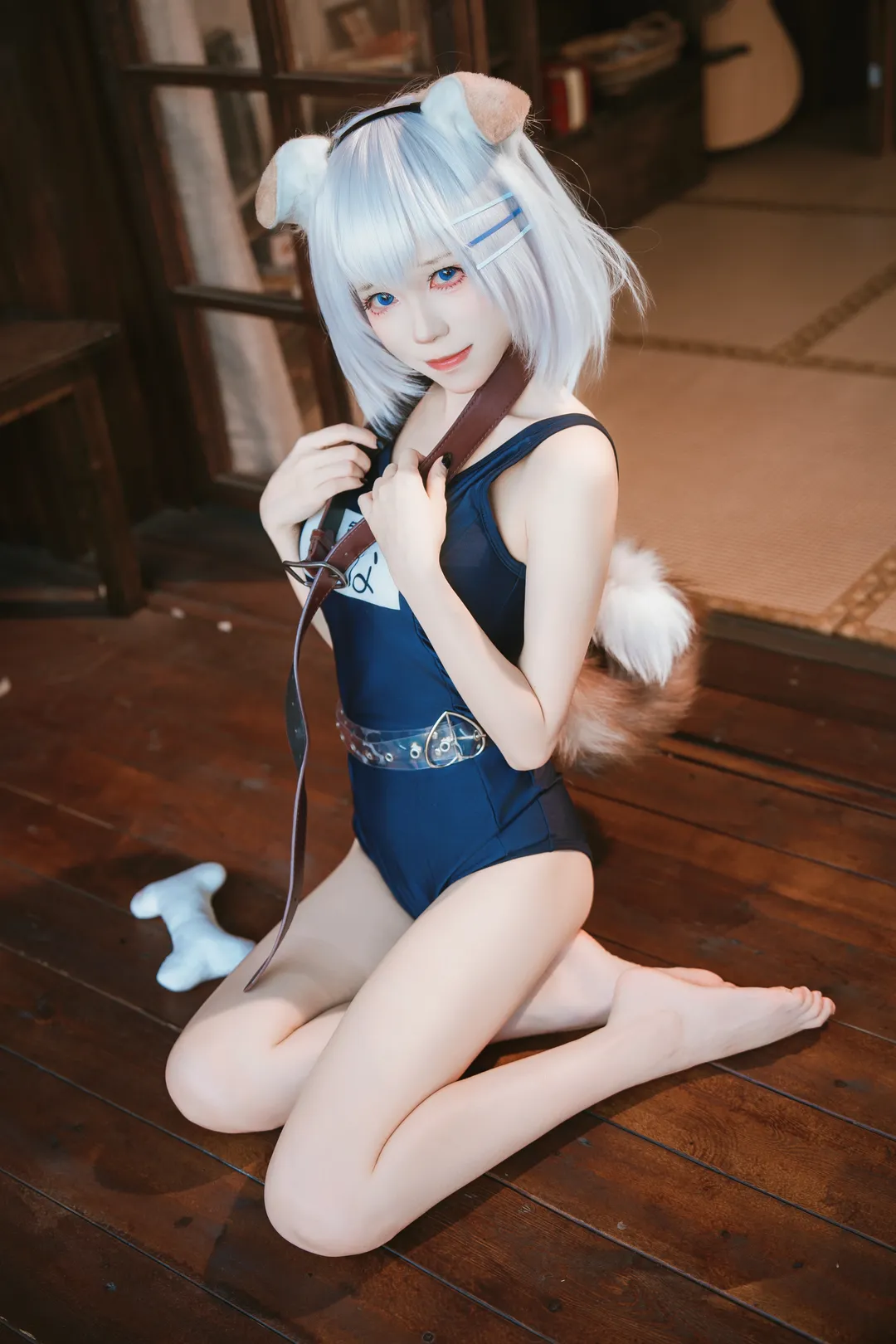 【鳶一折紙cos】約會大作戰犬系摺紙大師正片 - 第 2 張