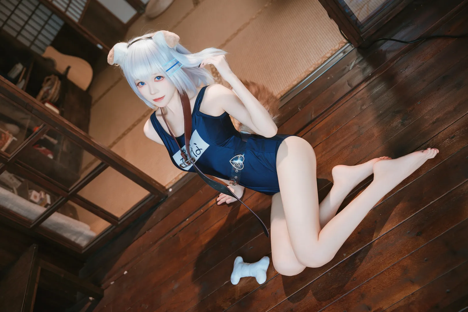 【鳶一折紙cos】約會大作戰犬系摺紙大師正片 - 第 3 張