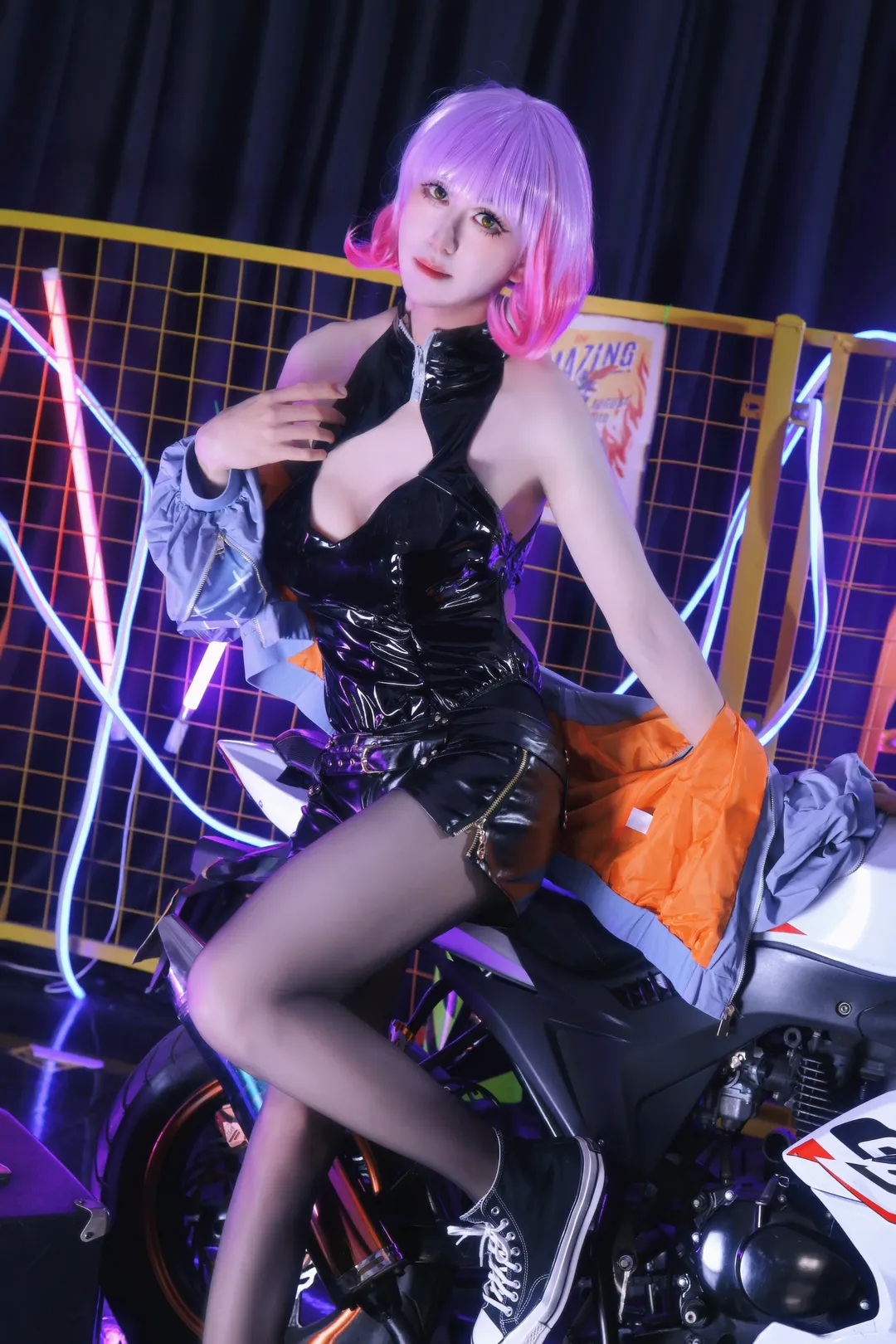 【露娜cos】口罩联盟 机车棚第二弹的极速狂飙 - 第 1 张