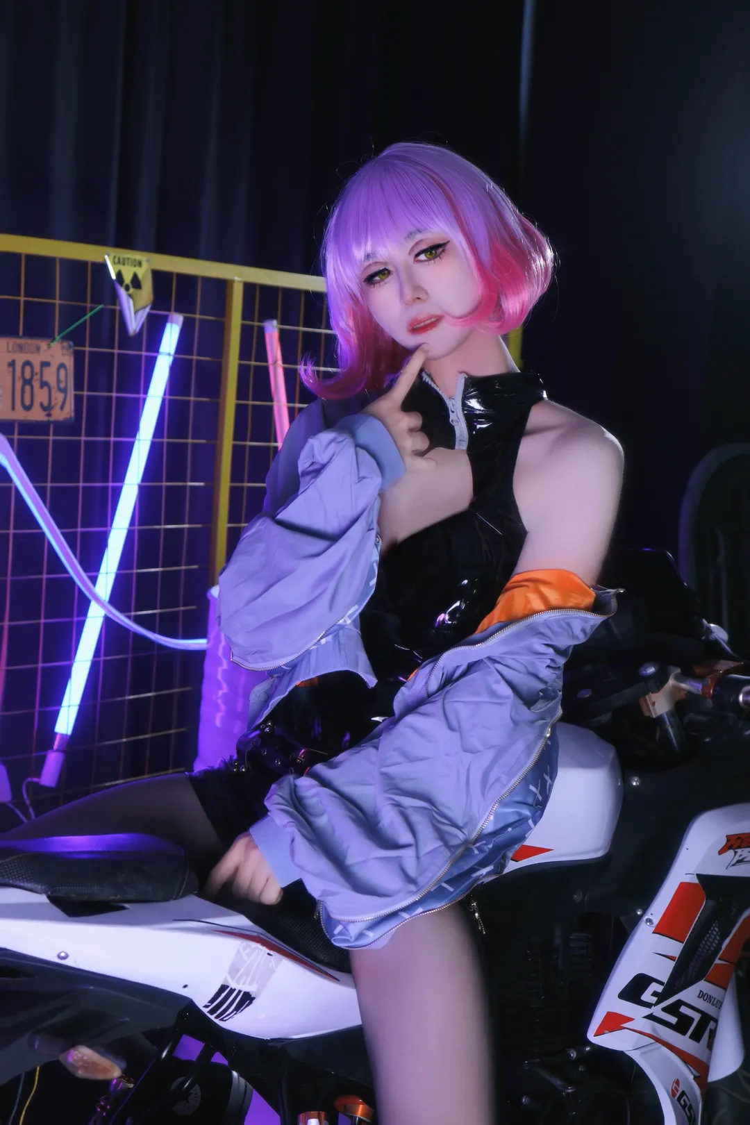【露娜cos】口罩联盟 机车棚第二弹的极速狂飙 - 第 2 张