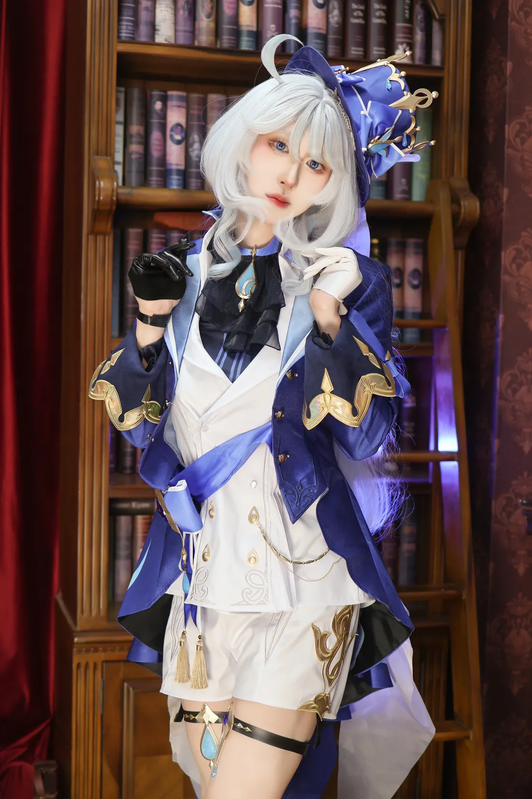 【芙宁娜cos】男孩子的芙宁娜正片，所有人，都听我指挥 - 第 3 张