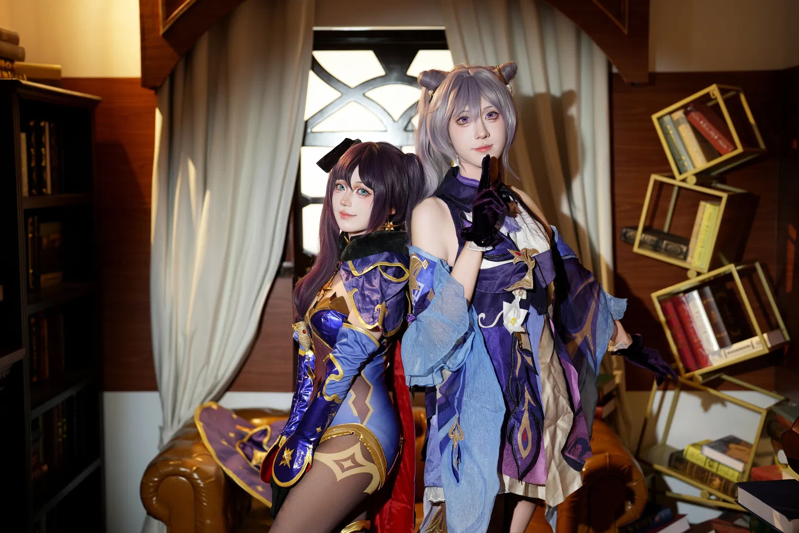 【原神cos】刻晴莫娜七七常駐三姐妹集結 - 第 3 張