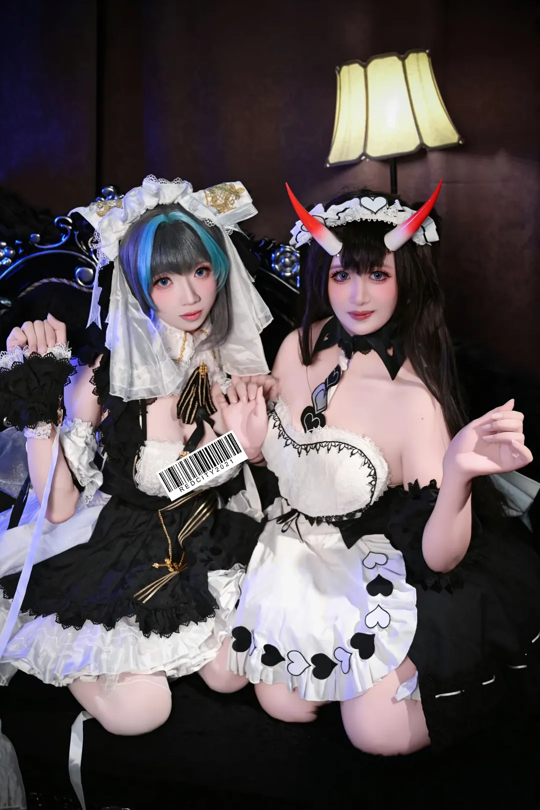 【碧藍航線柴郡cos】和能代一起的酒吧雙人女僕之夜 - 第 10 張