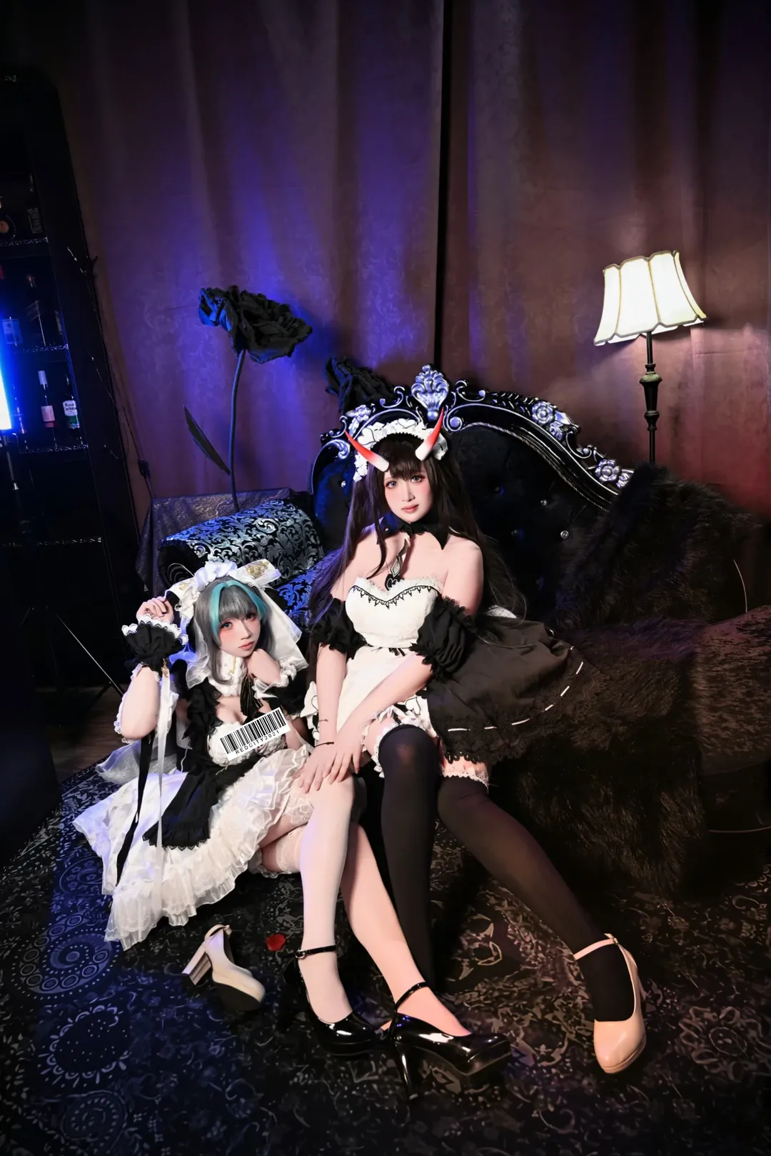 【碧藍航線柴郡cos】和能代一起的酒吧雙人女僕之夜 - 第 8 張