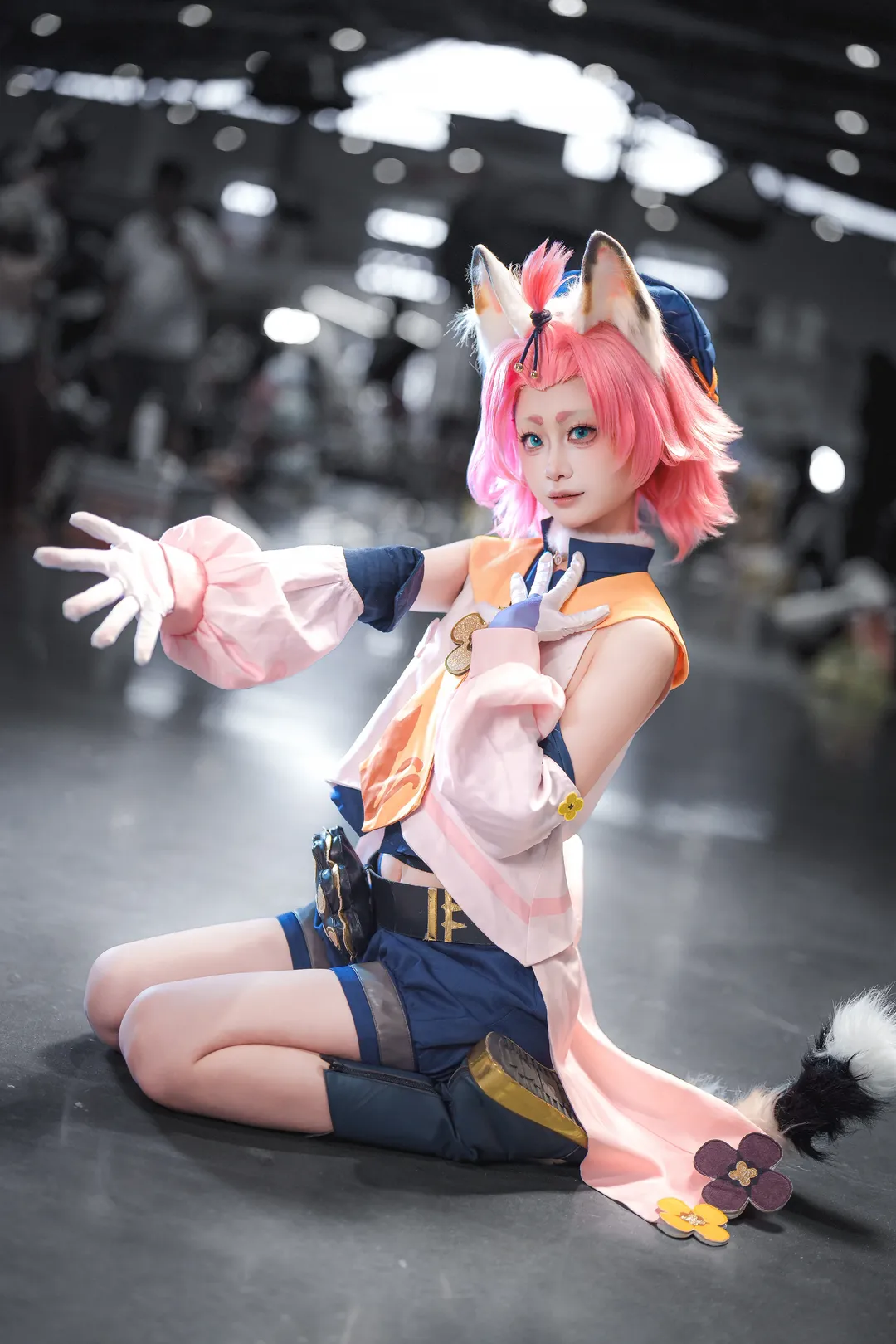 【迪奥娜cos】原神猫尾酒馆的调酒师，俏皮猫耳娘登场 - 第 1 张
