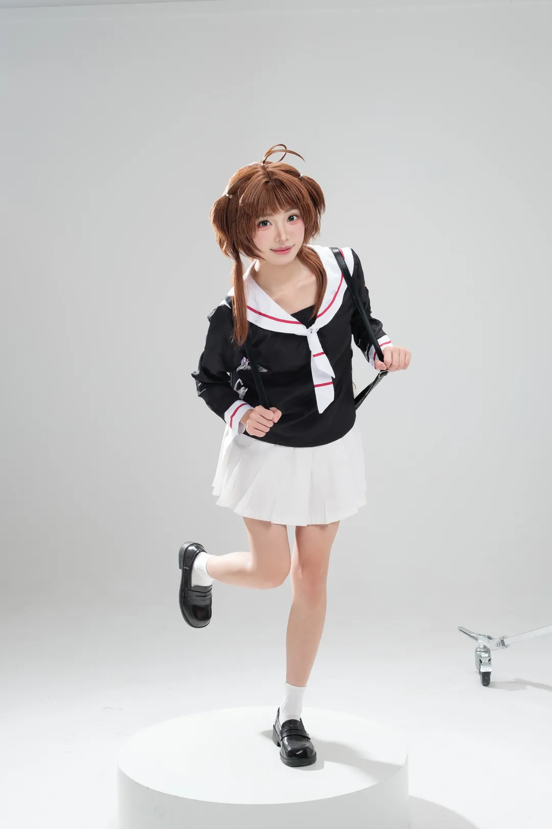 【小樱cos】白棚光影里的JK制服拍摄记录 - 第 2 张