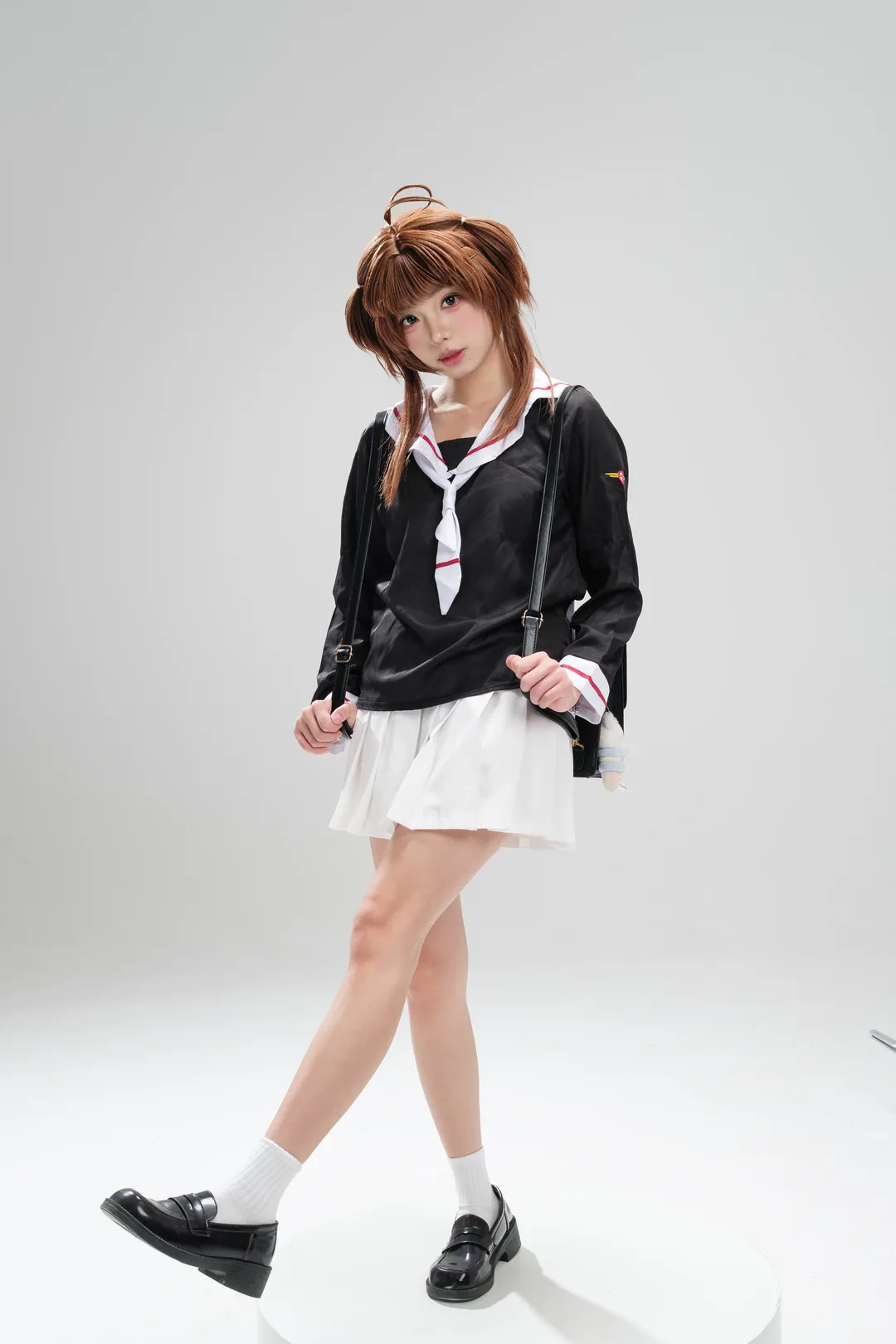 【小樱cos】白棚光影里的JK制服拍摄记录 - 第 5 张
