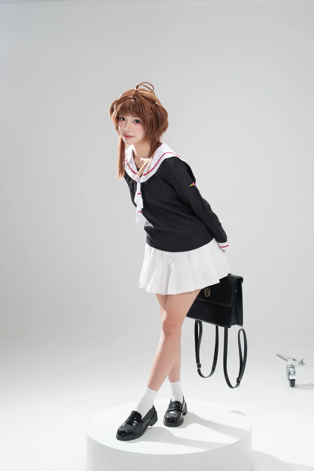 【小樱cos】白棚光影里的JK制服拍摄记录 - 第 8 张