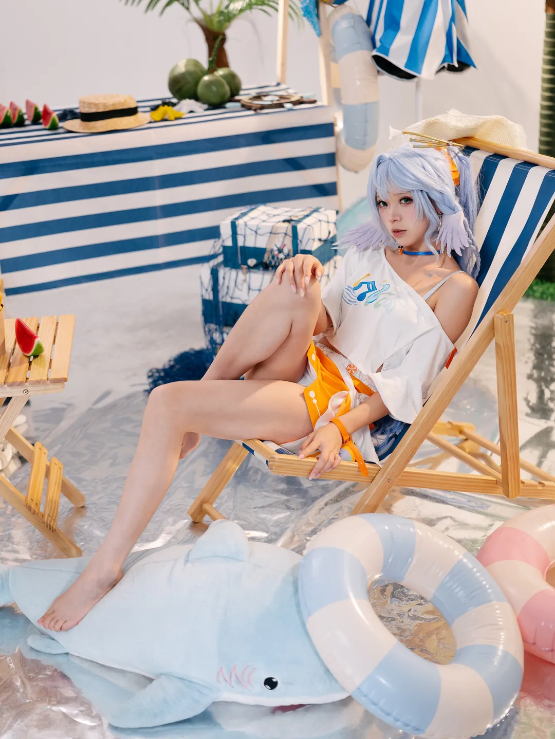 【知更鳥cos】星穹鐵道夏日泳裝棚拍記錄 - 第 1 張