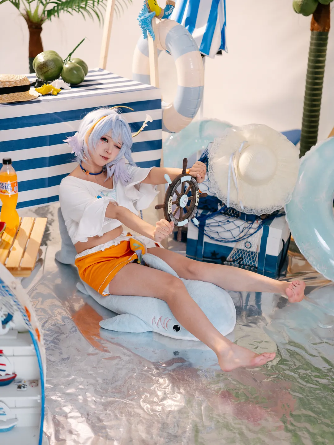 【知更鳥cos】星穹鐵道夏日泳裝棚拍記錄 - 第 12 張