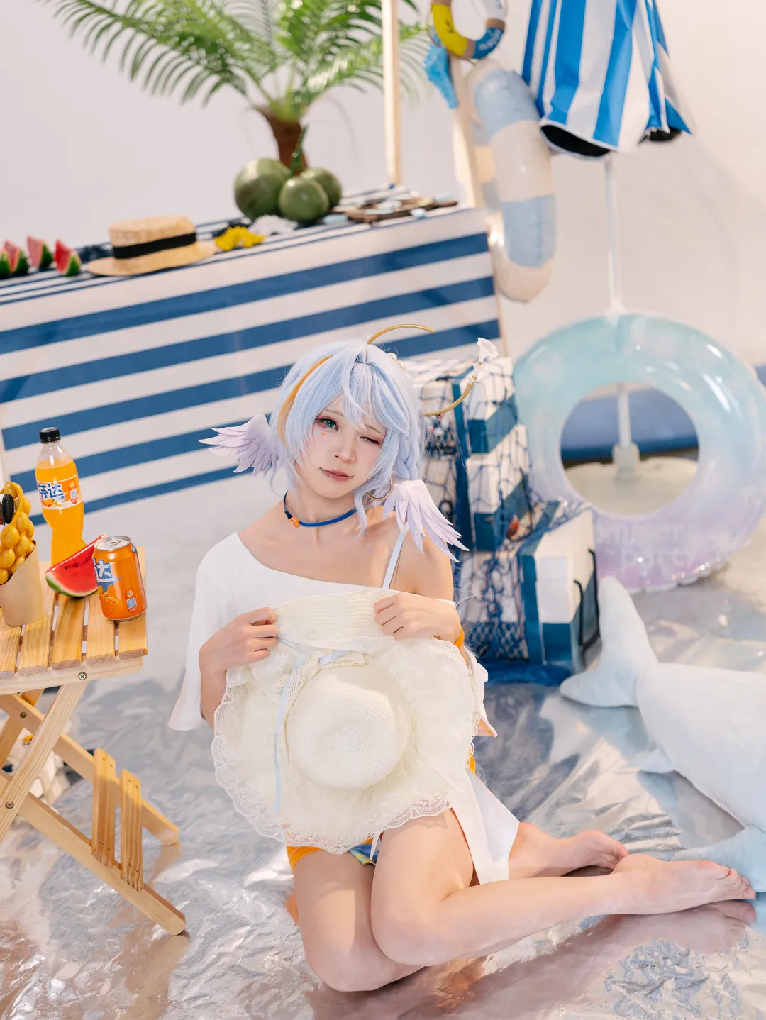 【知更鳥cos】星穹鐵道夏日泳裝棚拍記錄 - 第 14 張