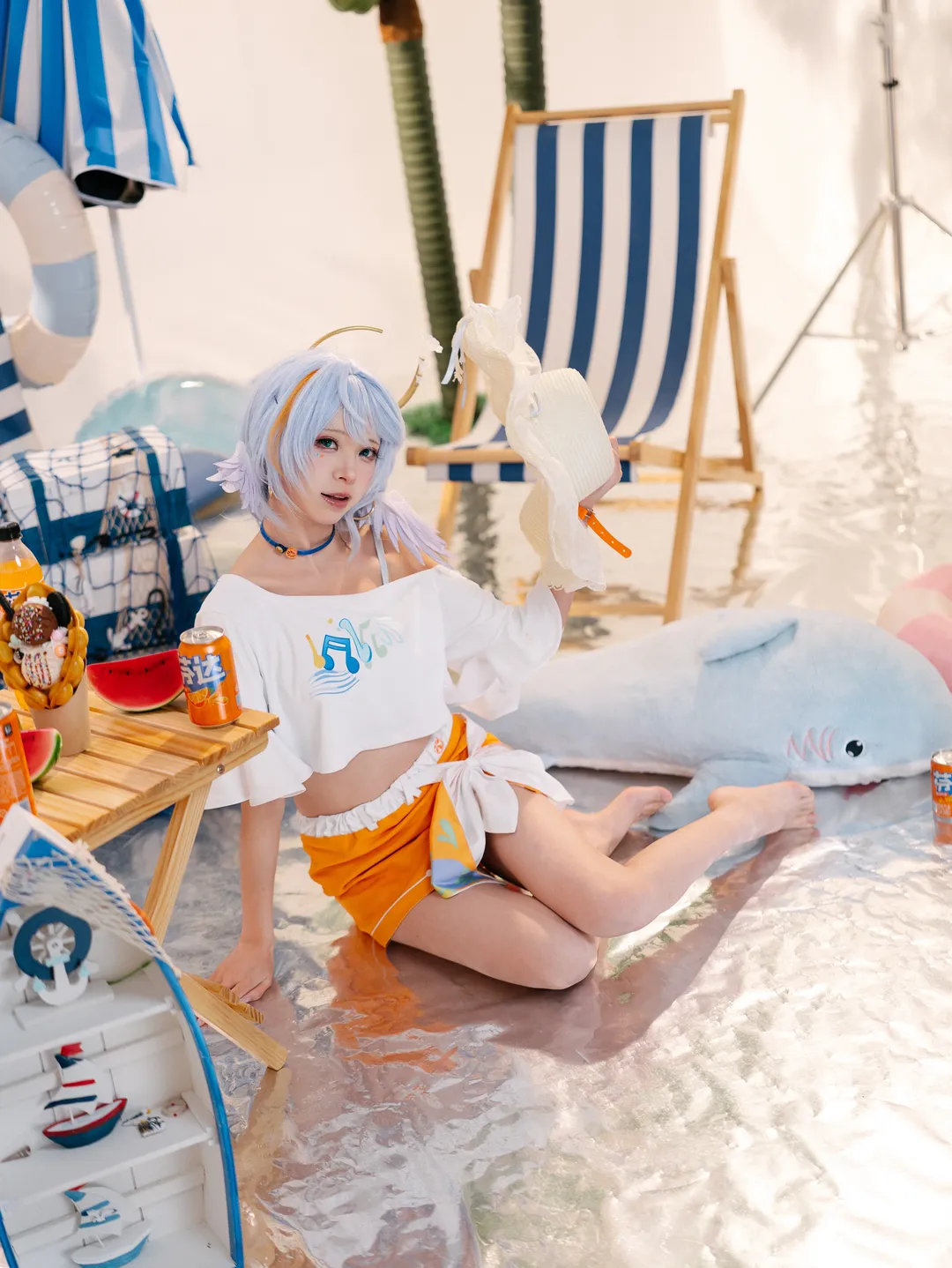【知更鳥cos】星穹鐵道夏日泳裝棚拍記錄 - 第 5 張