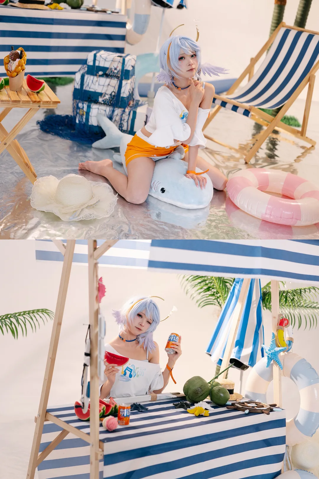 【知更鳥cos】星穹鐵道夏日泳裝棚拍記錄 - 第 6 張