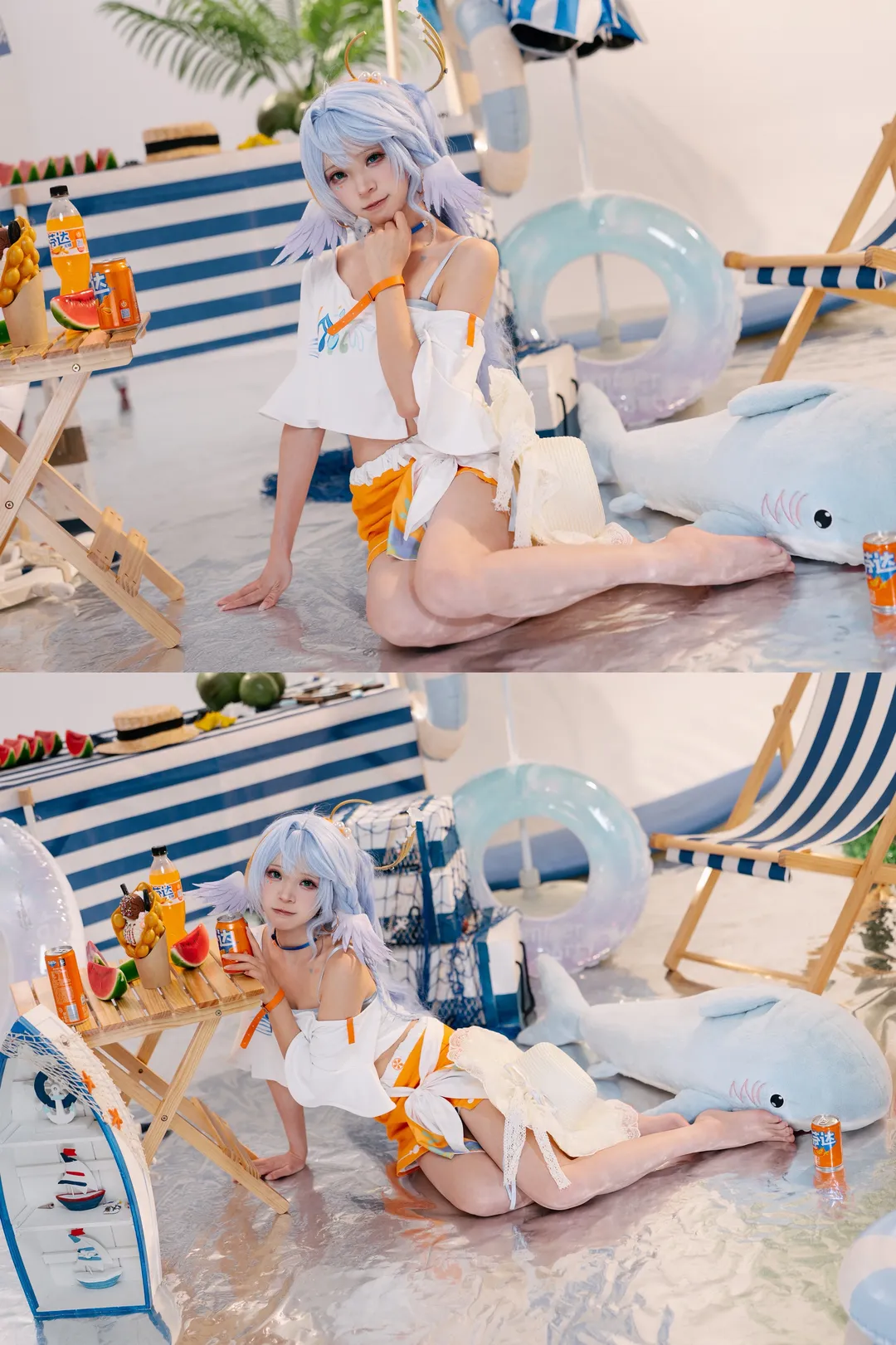 【知更鳥cos】星穹鐵道夏日泳裝棚拍記錄 - 第 7 張