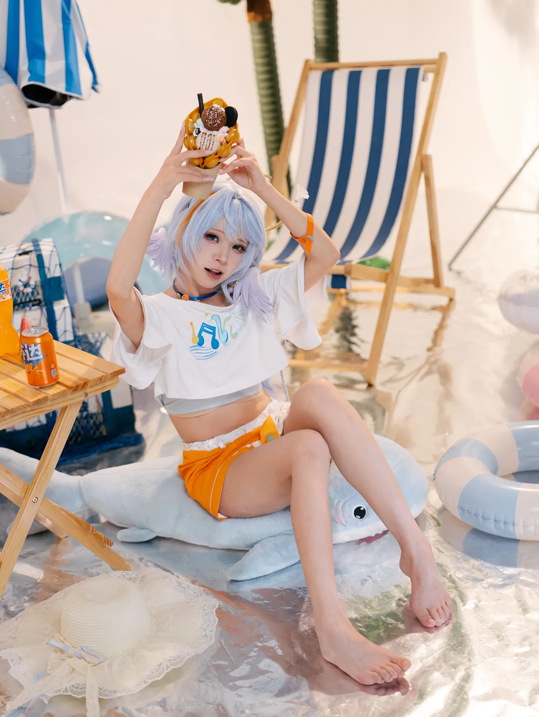 【知更鳥cos】星穹鐵道夏日泳裝棚拍記錄 - 第 9 張