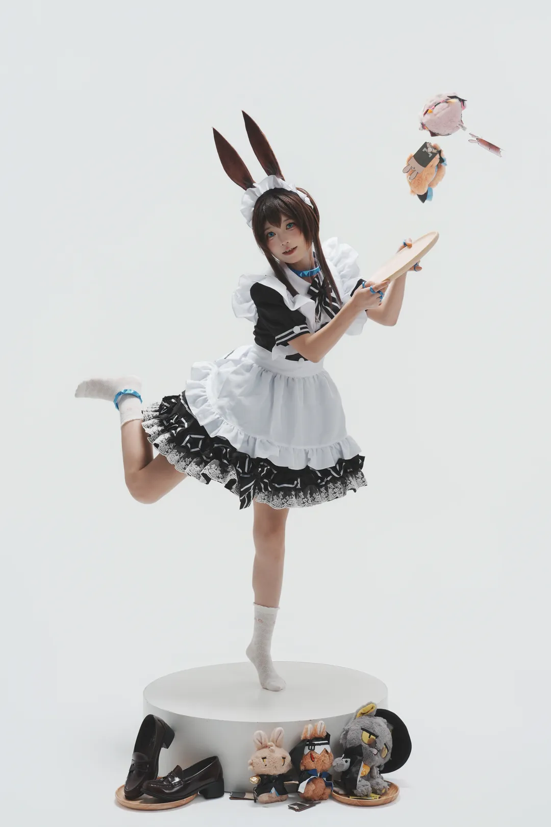 【阿米婭cos】山山兔女僕，白棚直出的快樂 - 第 14 張