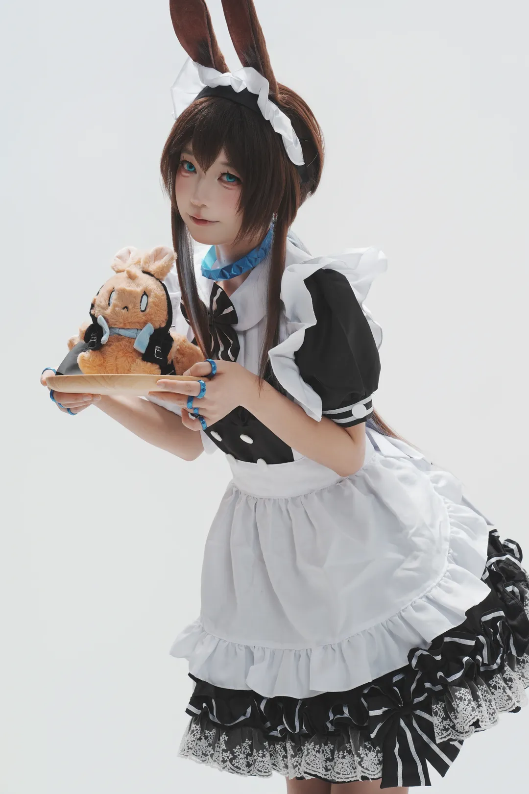 【阿米婭cos】山山兔女僕，白棚直出的快樂 - 第 2 張