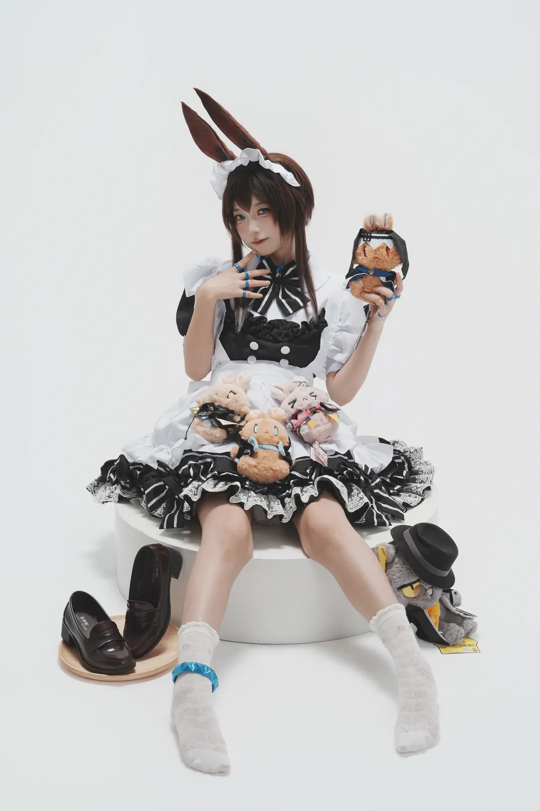 【阿米婭cos】山山兔女僕，白棚直出的快樂 - 第 5 張