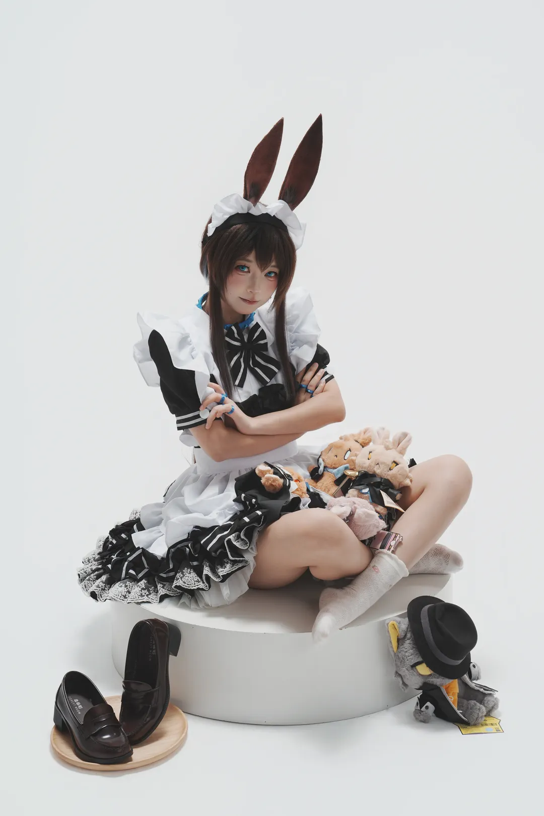 【阿米婭cos】山山兔女僕，白棚直出的快樂 - 第 6 張
