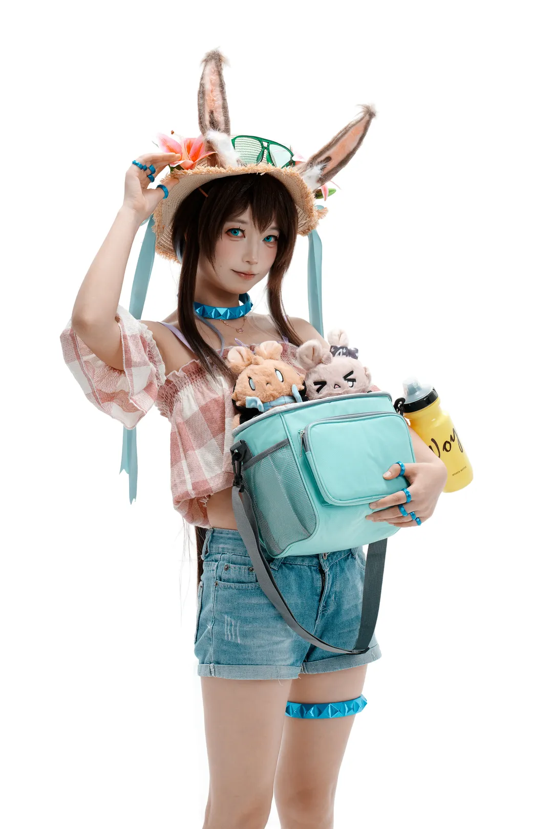 【阿米娅cos】夏日里的夏卉，从装扮到成片都超甜 - 第 13 张