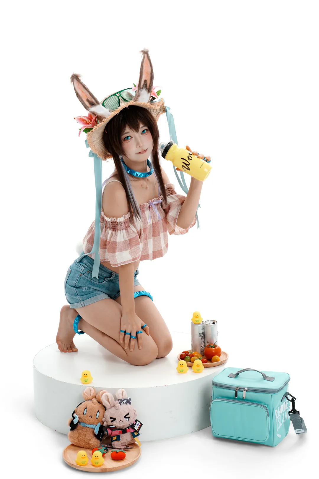 【阿米娅cos】夏日里的夏卉，从装扮到成片都超甜 - 第 4 张