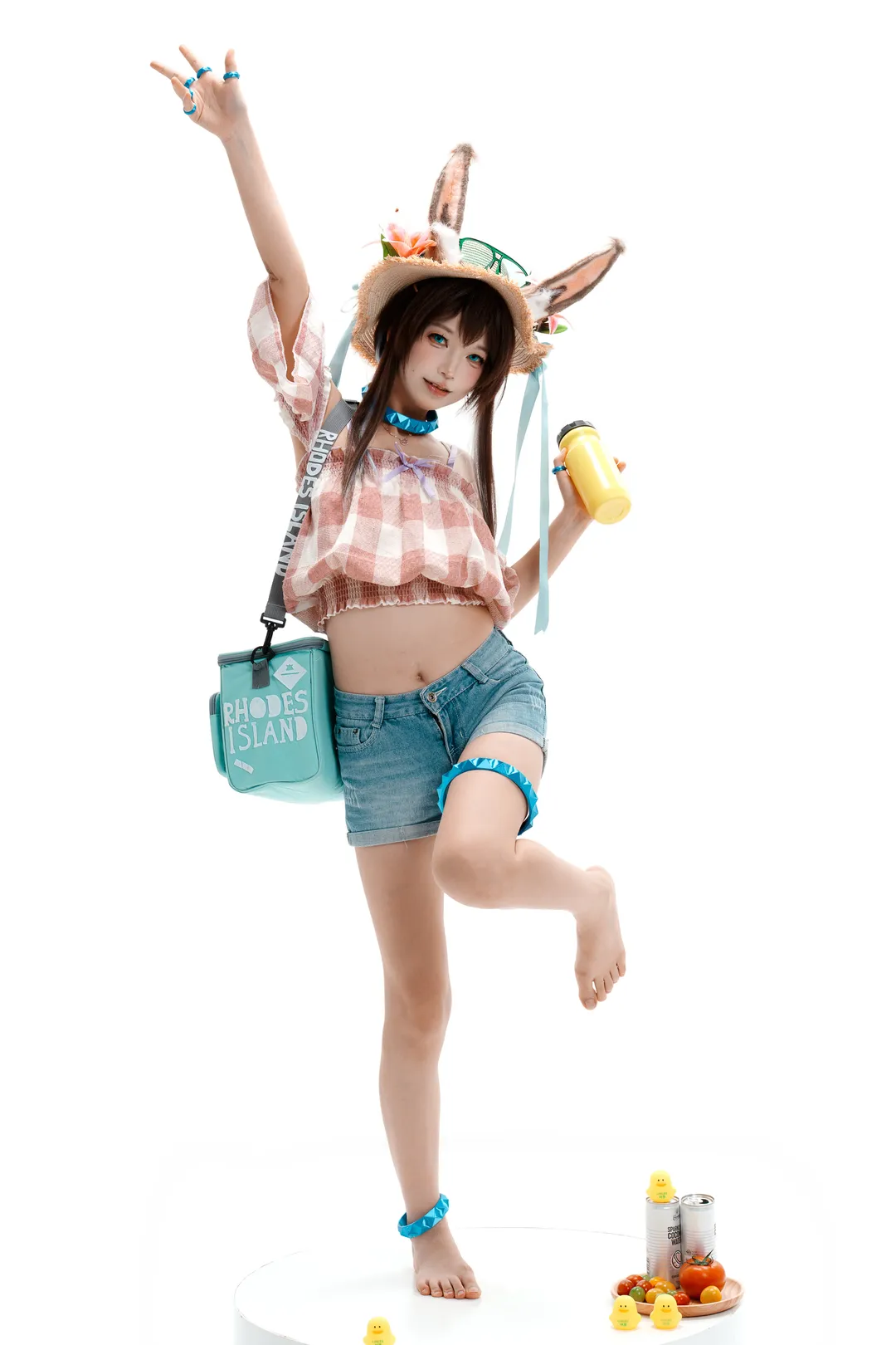 【阿米娅cos】夏日里的夏卉，从装扮到成片都超甜 - 第 9 张
