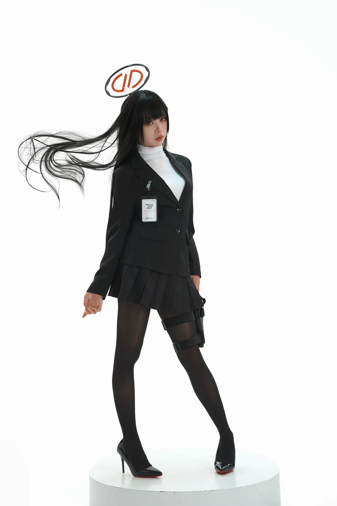 【调月莉音cos】碧蓝档案里的职场穿搭分享 - 第 5 张
