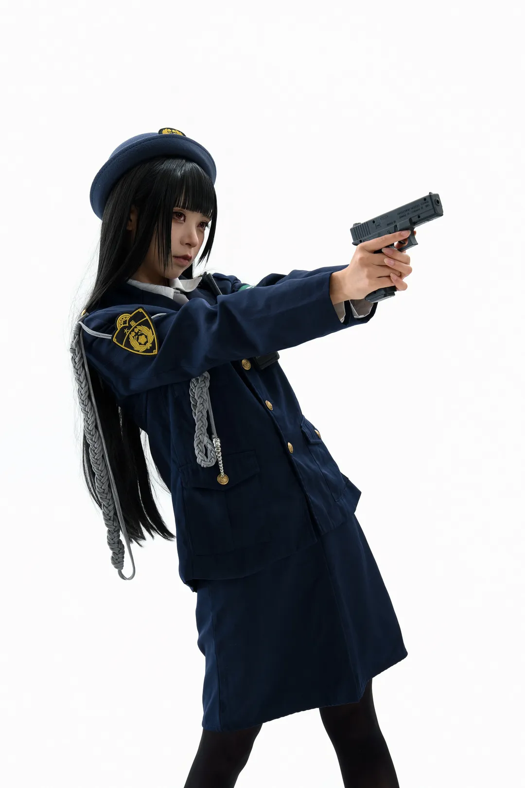 【调月莉音cos】碧蓝档案白棚制服私设拍摄 - 第 1 张