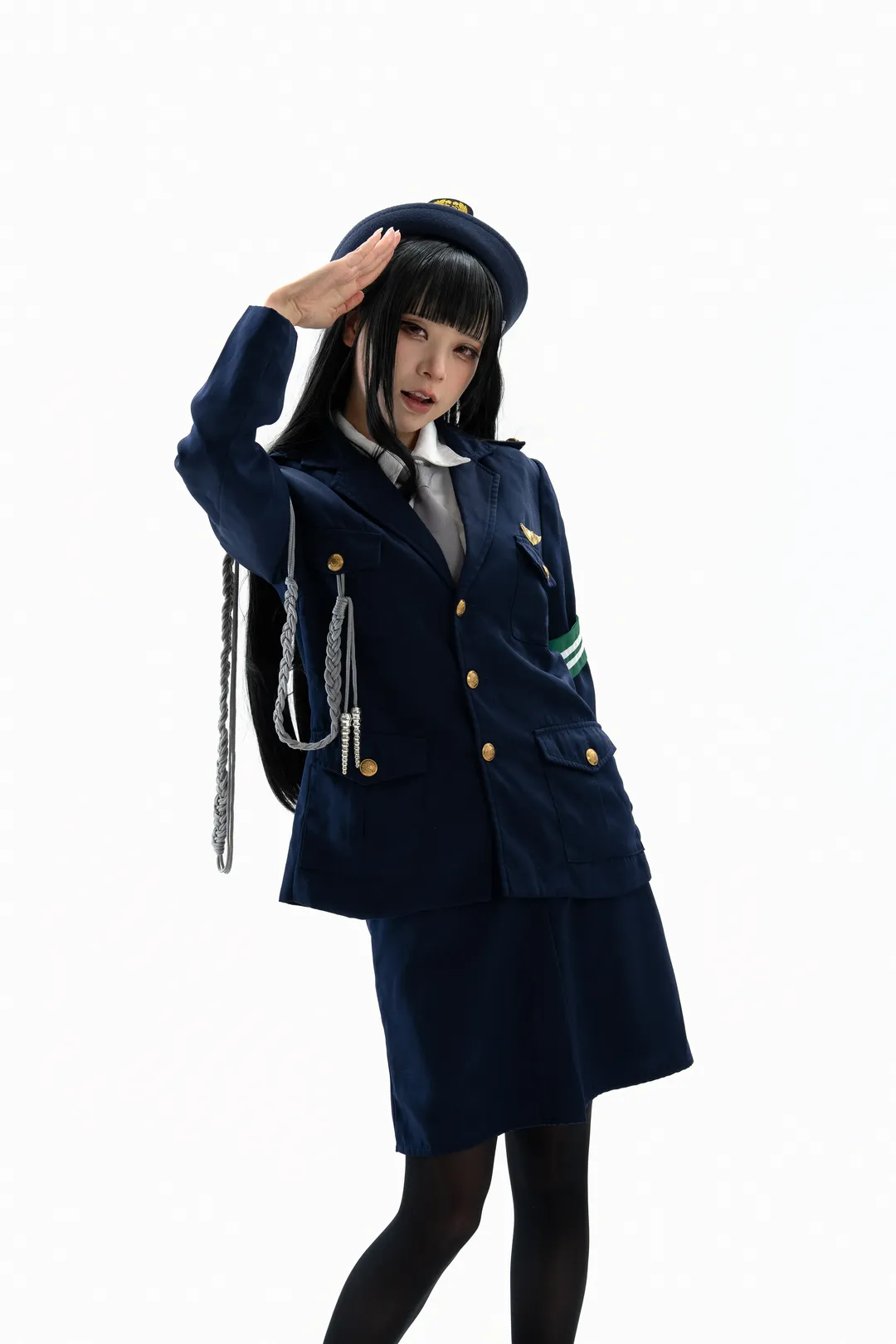 【调月莉音cos】碧蓝档案白棚制服私设拍摄 - 第 10 张
