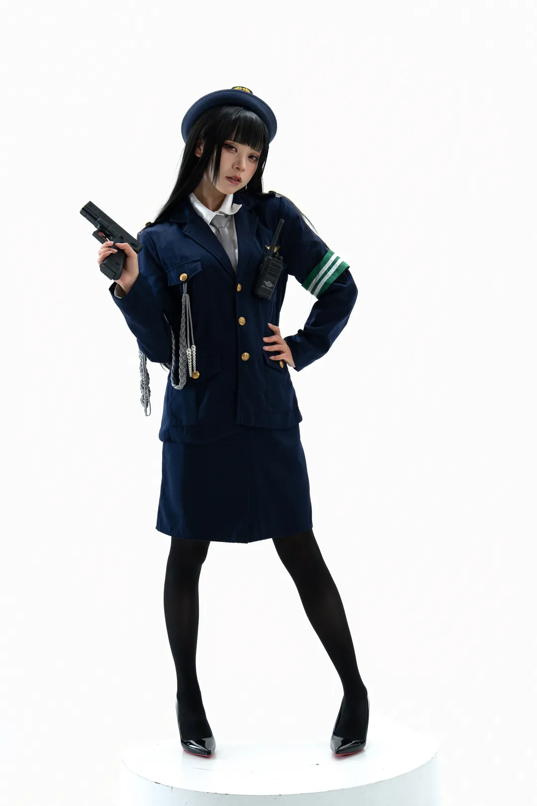 【调月莉音cos】碧蓝档案白棚制服私设拍摄 - 第 2 张